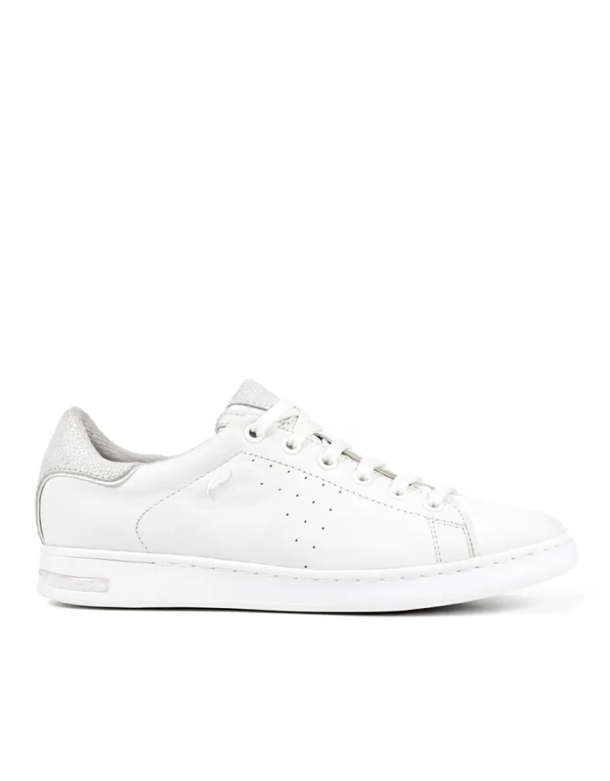 Baskets basses cuir blanc GEOX
