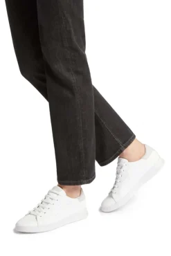 Baskets basses cuir blanc GEOX