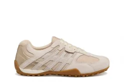 Basket vintage cuir beige GEOX