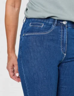 Bermuda coton bleu denim