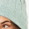 Bonnet torsades vert