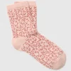 Chaussettes léopard rose