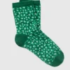 Chaussettes léopard vert