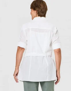 Chemisier long blanc