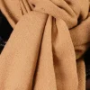 Echarpe beige paillettes