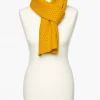 Echarpe ocre