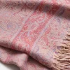 Foulard imprimé rose