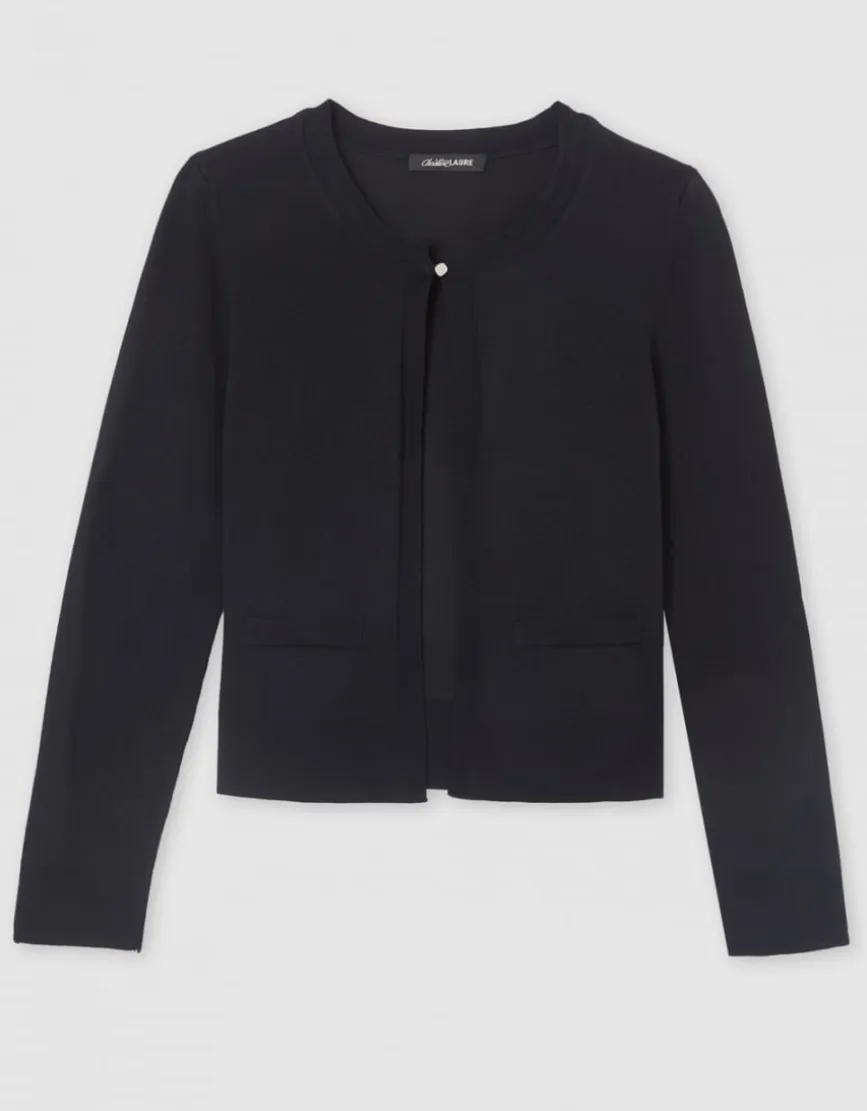 Gilet boléro noir