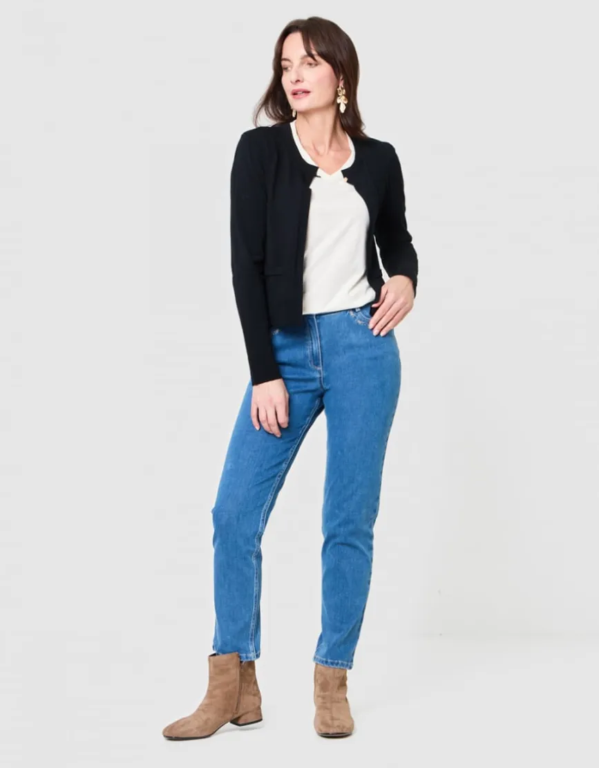 Gilet boléro noir