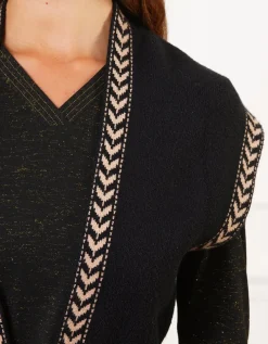 Gilet long noir