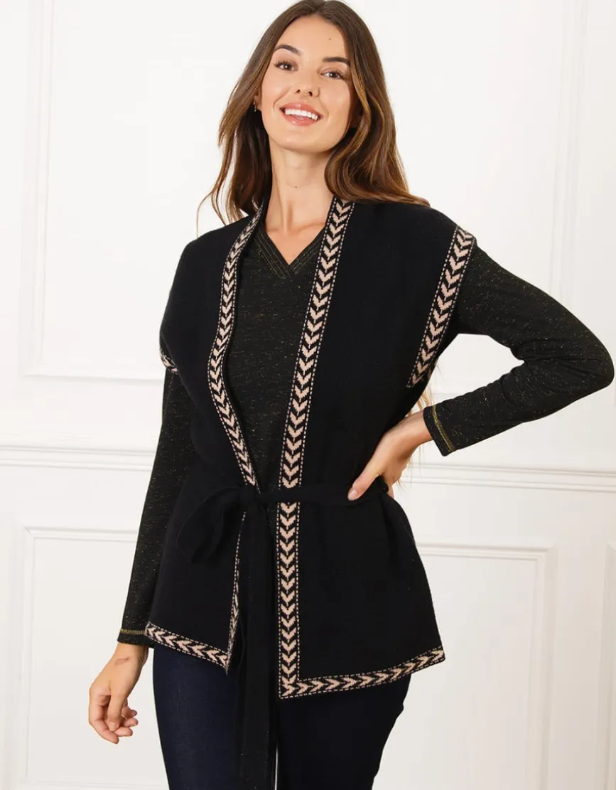 Gilet long noir