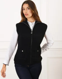 Gilet sans manches noir