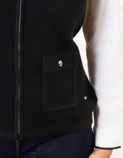 Gilet sans manches noir