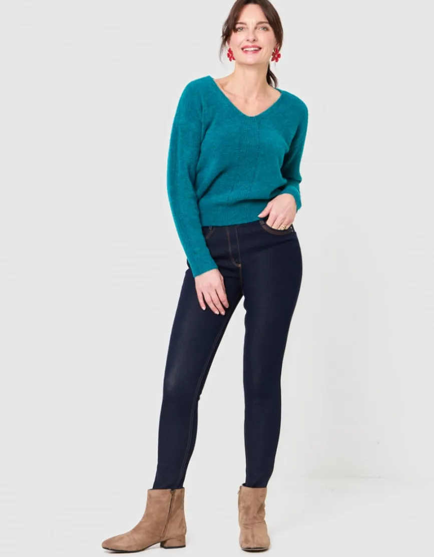 Jean jegging slim brut