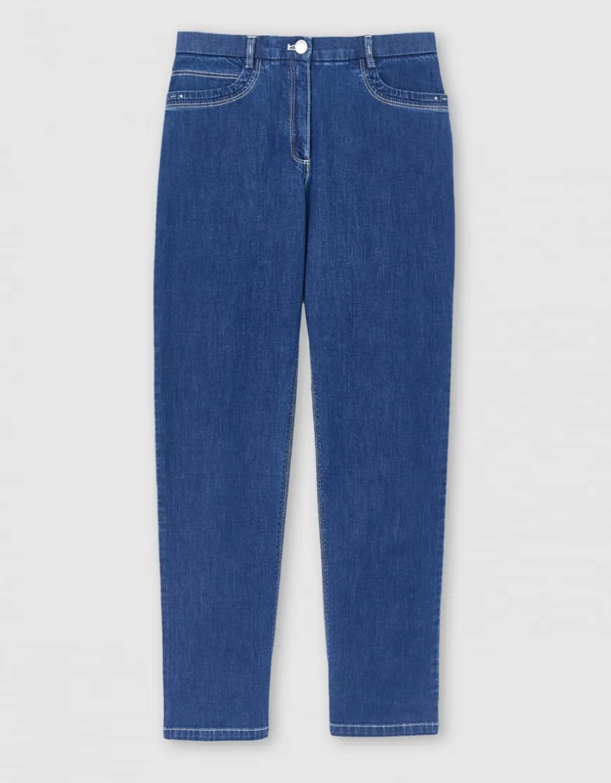 Jean regular 7/8è bleu