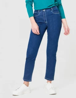 Jean regular 7/8è bleu
