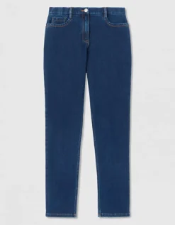 Jean regular coton bleu