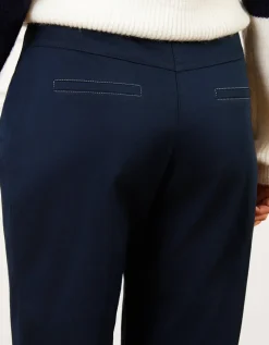 Jean regular coton bleu
