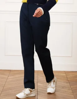 Jean regular coton bleu