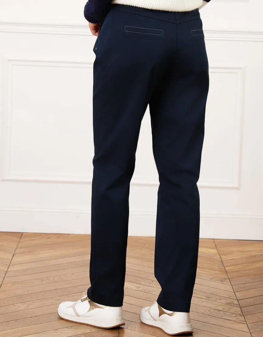 Jean regular coton bleu