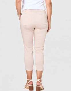 Pantacourt ajusté beige