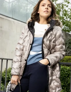 Parka chic taupe