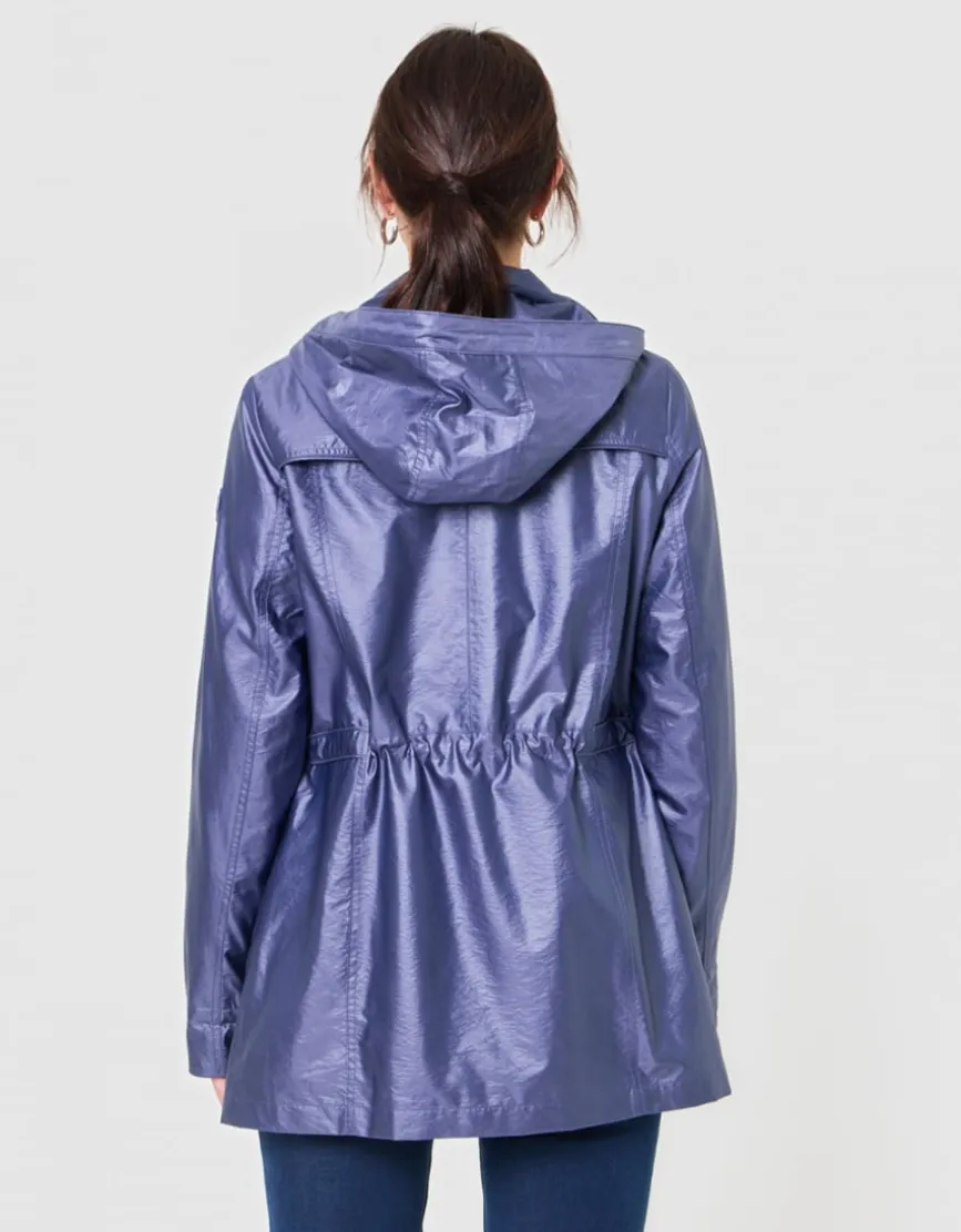 Parka légère bleu nuit