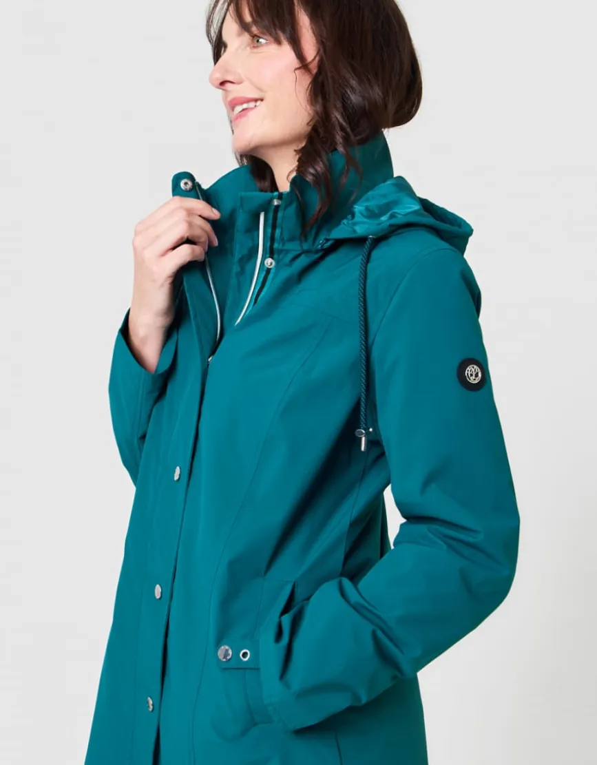 Parka légère émeraude