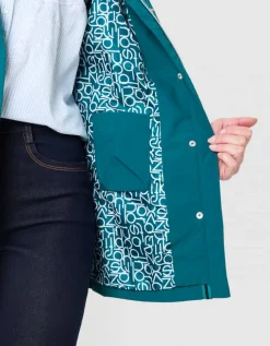Parka légère émeraude