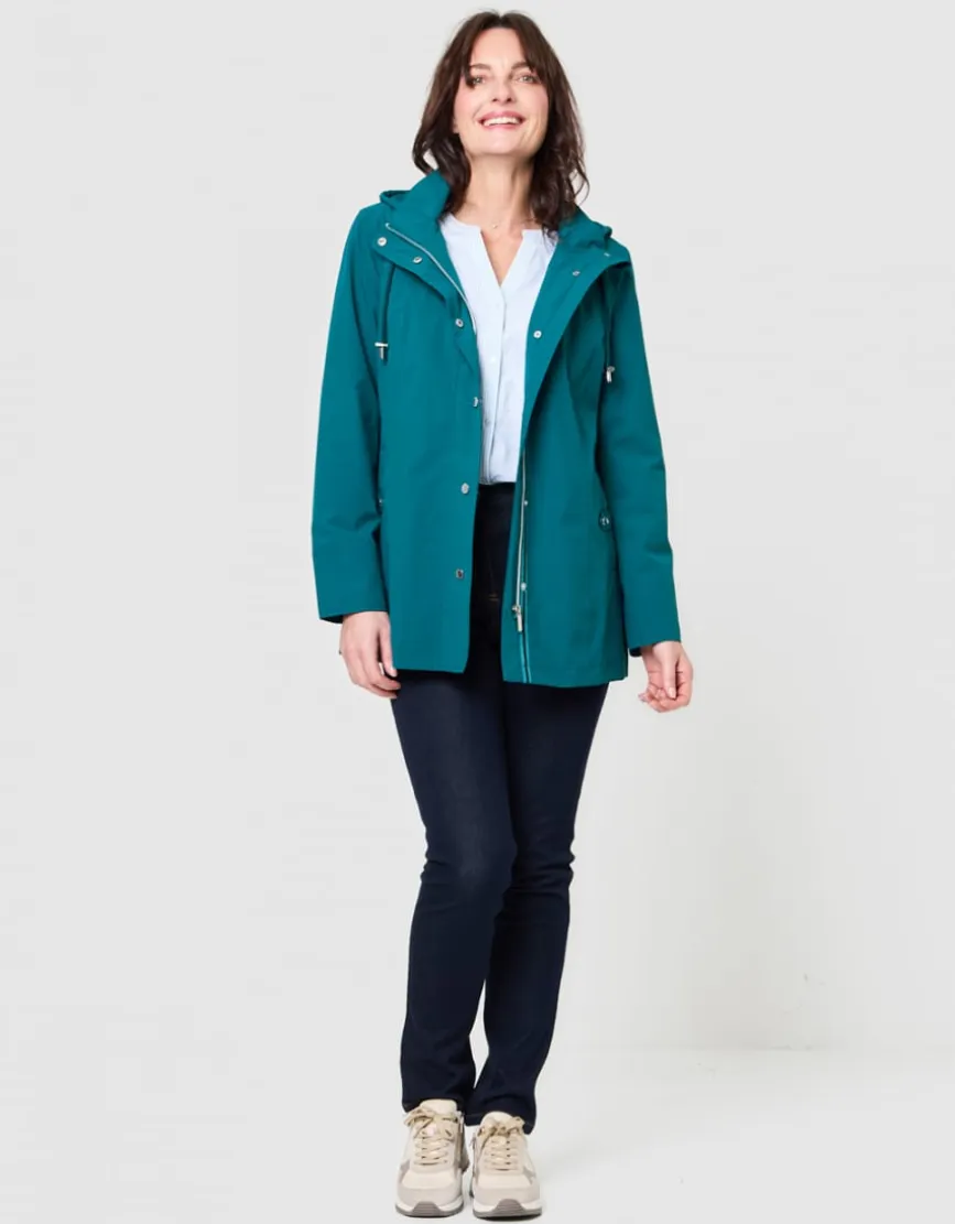 Parka légère émeraude