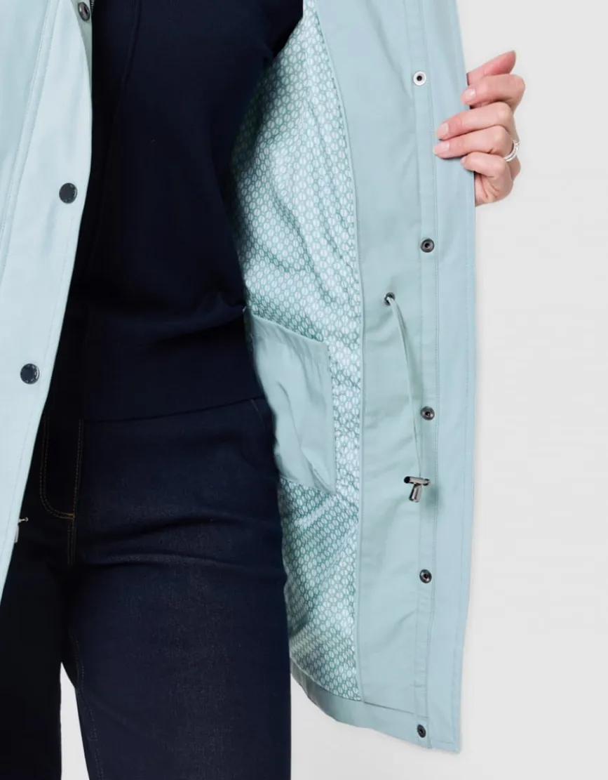 Parka légère vert amande