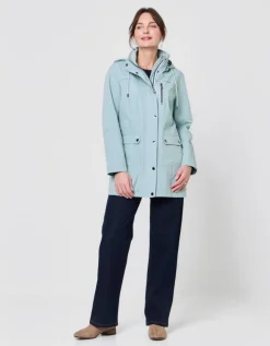 Parka légère vert amande