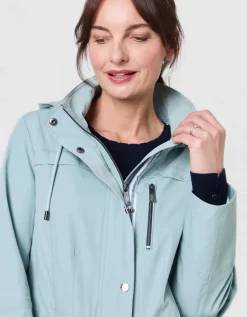Parka légère vert amande