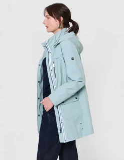 Parka légère vert amande