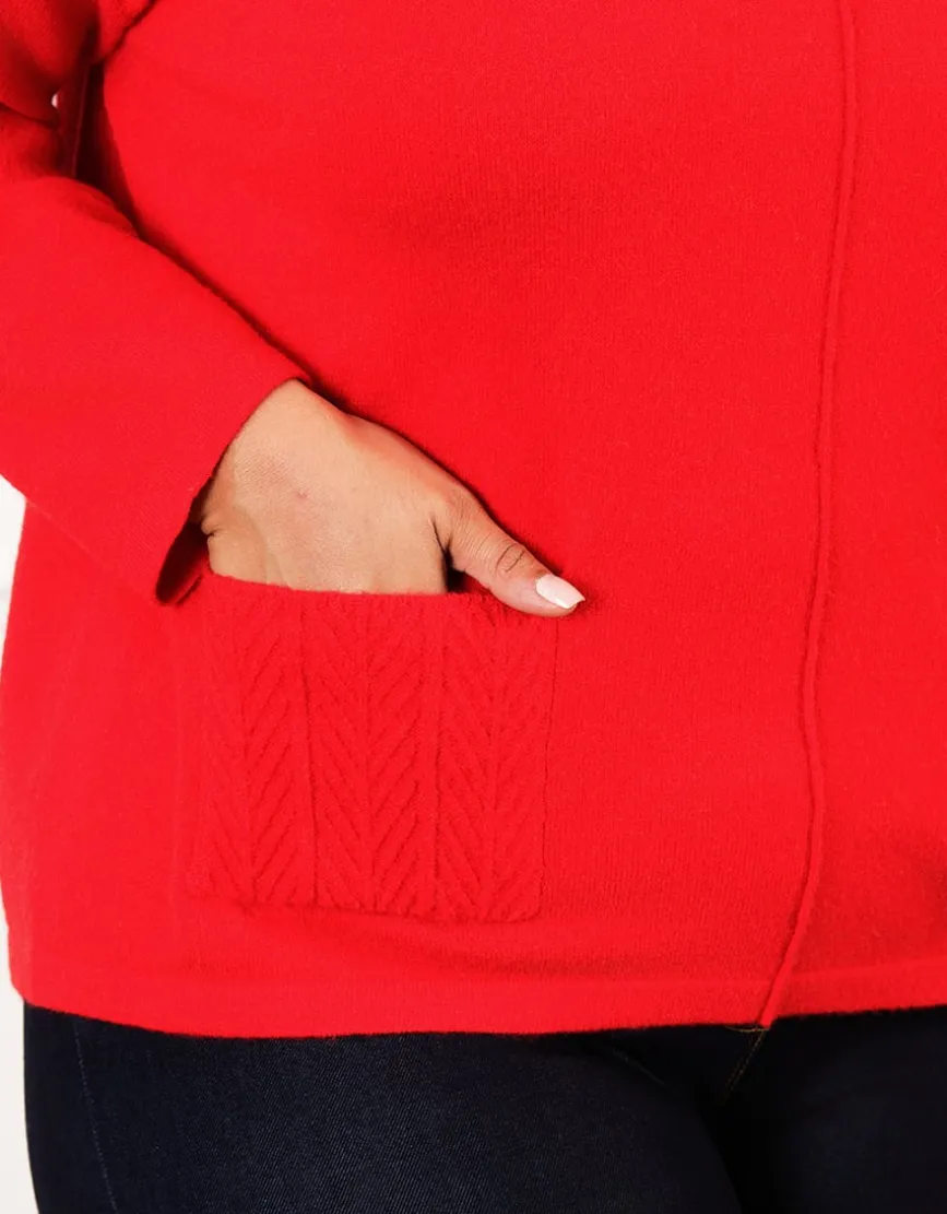 Pull chaud col roulé
