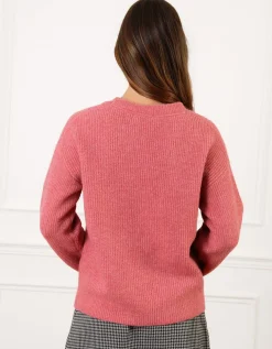 Pull chaud rose