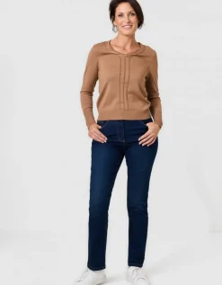 Pull fantaisie camel