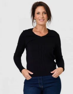 Pull fantaisie noir