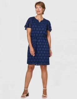 Robe chic motif marine