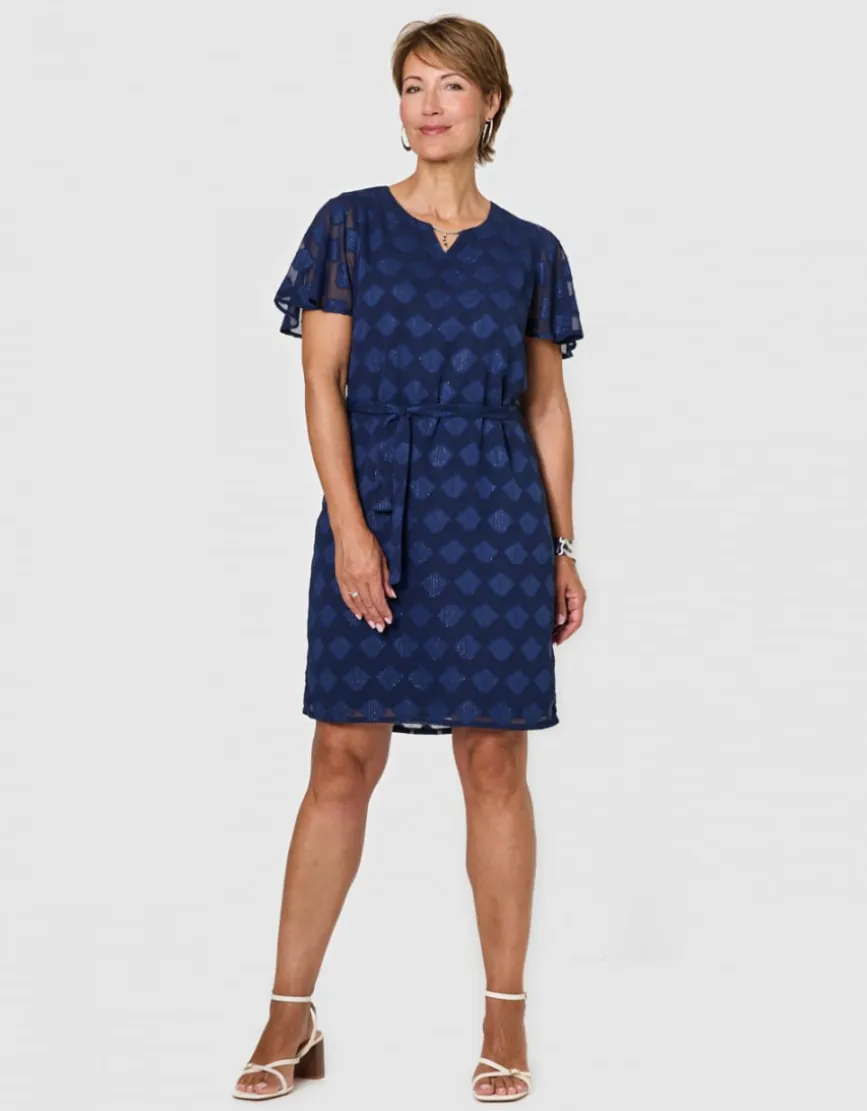 Robe chic motif marine