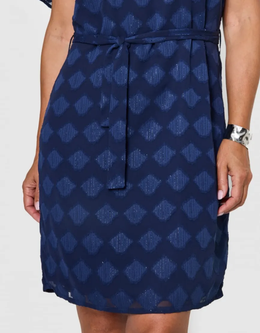 Robe chic motif marine