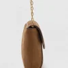 Sac bandoulière cuir brun