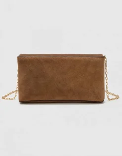 Sac bandoulière cuir brun