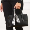 Sac chic rectangle noir