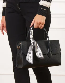 Sac chic rectangle noir