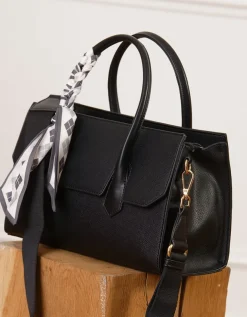 Sac chic rectangle noir