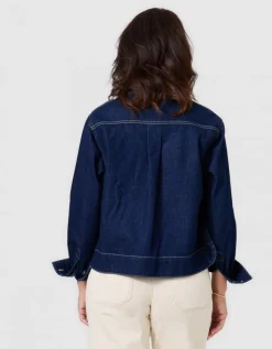 Surchemise jean brut