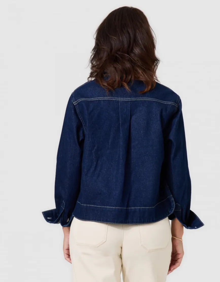 Surchemise jean brut