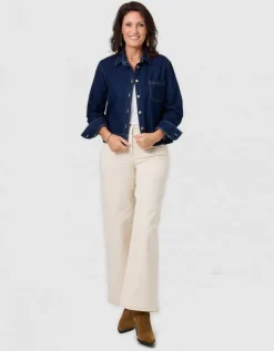 Surchemise jean brut