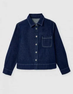 Surchemise jean brut